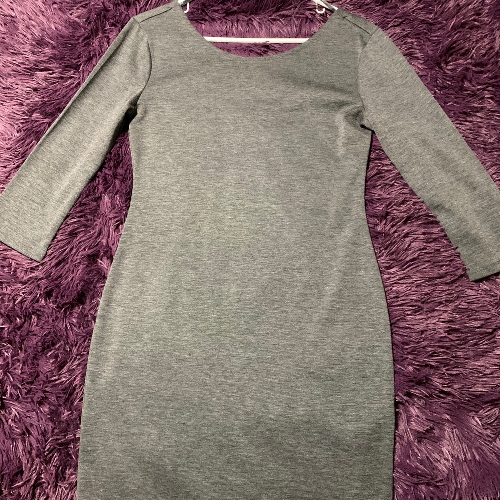 Gray dress